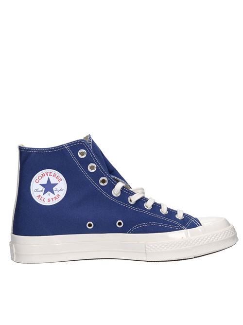 Sneakers in tessuto ed ecopelle CONVERSE PLAY COMMES DES GARCONS | 171846CBLU